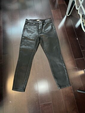 Splendid Black Skinny Coated Jeans for Women
